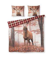 Papillon - Hirvi Flanel Dekbedovertrek - 140x200/220 cm