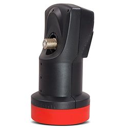 Maclean MCTV-668 LNB Singel För Analog och Digital Satellitmottagare 0,1 dB Sky 3D Full HD Lämplig För Digital Ny Switch Full HDTV