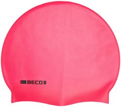 Beco Bonnets en Silicone uni Casquette Enfants, Rose Bonbon, Taille Unique