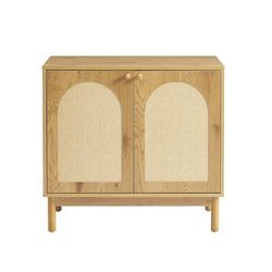 BAAMA dressoir eikenlook en rotan rieten