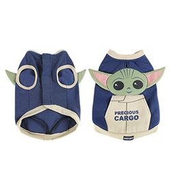 CERDÁ LIFE'S LITTLE MOMENTS Cerdá - Forfanpets, hondenkostuum Mandalorian - officiële Disney-licentie 200 g, blauw