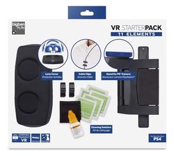 Bigben Interactive Paket med 11 delar för underhåll av VR-hörlurar - VR-headset displaytillbehör (Ställ, Sony, PlayStation VR, flerfärgad, 55 mm, 260 mm)