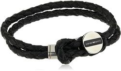 Emporio Armani Bracciale Da Uomo, Bracciale In Acciaio Inossidabile 18,50 Cm, EGS2178040