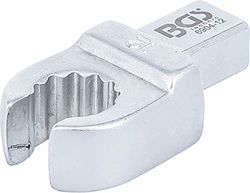 BGS 6904-12 | Llave de anillo insertable | abierta | 12 mm | Sujeción 9 x 12 mm