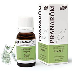 PRANARÔM - Hinojo - Aceite Esencial 100% Quimiotipado - Foeniculum Vulgare - Partes Aéreas - Digestión y Salud Intestinal - 10ml.