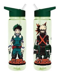 My Hero Academia waterfles (Rivals Design) doorzichtige plastic waterfles 540ml - officiële koopwaar, Durchsichtig