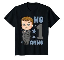 Bambino 1° compleanno ragazzo 1 anno bambino ho 1 anno Maglietta