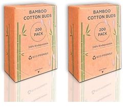 Bamboo Biodegradable Cotton Buds (Pack of 2)