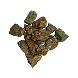 VIE Small Raw Rough Cut Crystal, 2-4cm, Unakite