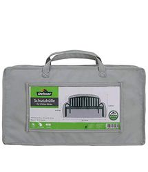 Dehner Copertura per Panca da Giardino a 3 posti, ca. 170 x 85 x 70 cm, Poliestere, Grigio