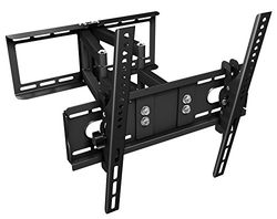 RICOO TV muurbeugel TV draaibaar kantelbaar voor 32-65 inch, universele tv-beugel R28, televisiebeugel voor wand, wandhouder tv 55 inch+, tot 75 kg met max. VESA 400x400 mm