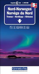 Nord-Norwegen Nr. 05 Regionalkarte Norwegen 1:400 000: Tromso - Nordkap- Kirkenes.: 1035