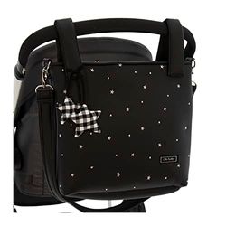 Talega para silla de Paseo Rosy Fuentes - Bolso para Silla de Paseo - Limpieza Sencilla 0-negro gris