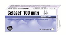 Cefak Ijsalut Cefasel 100 nutri comp, Complemento alimenticio para un aporte adicional de selenio, 60 comprimidos