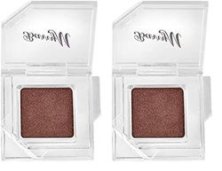 Barry M Cosmetics Clickable Single Brown Shimmer Eyeshadow Palette, Smoked (Pack of 2)