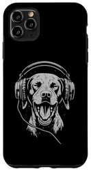 German Shorthaired Pointer With Headphones DJ Music Dog Case for iPhone 11 Pro Max
