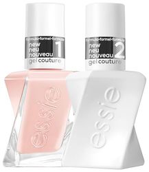 Essie Perfect Nude Nail Polish & Top Coat Kit: Fairy Taylor + Top Coat, Gel-Like Nail Polish, Lasts Up To 15 Days, With Flex.e Gel Technology, No Chipping, Glass-Like Shine, Vegan Formula, Gel Couture