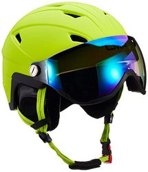 CMP - Capacete de esqui Wa-2 com viseira, maçã, M