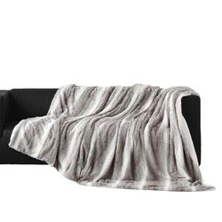 Douceur d'Intérieur, Pläd 180 x 220 cm, imitation päls/sherpa, sven
