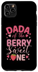 Custodia per iPhone 11 Pro Max Primo compleanno di Dada Of The Berry Sweet One Strawberry