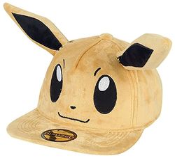 Pokémon Evoli Damkeps brun anime, merch, gaming, BRUN, En Storlek