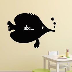 Ambiance - Adhesivo decorativo para pizarra (50 x 70 cm), color negro