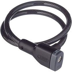 Abus 3790/14, Lucchetto a catena per motociclette, Nero (schwarz - schwarz), 180 cm