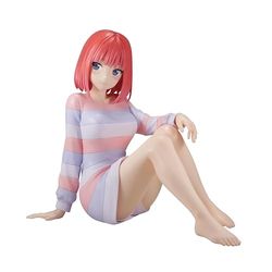 Banpresto Figurine d'action Nino Nakano The Quintessential Quintuplets Relax Time 12 cm Multicolore BP89436P