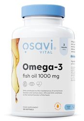 Osavi Omega-3 Fish Oil Molecularly Distilled, 1000mg - 120 softgels