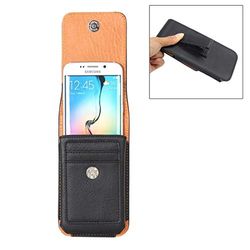 Carcasa de telefono for Galaxy S7 / G930 y S6 / G920 y S6 Edge / G925 Estilo clásico Elefante Textura Vertical Flip Funda de cuero Funda de cintura con tarjeta Solts y férula trasera giratoria Tamaño: