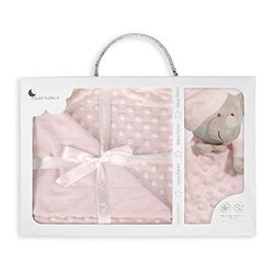Amazon babydeken, model Bubles Rosa met Dudou