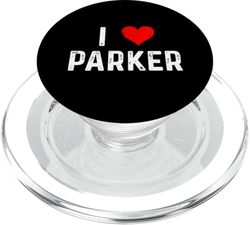 I Love Parker - Corazón - Desgastado PopSockets PopGrip para MagSafe