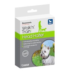 Rosewood Walk 'n Train Dog Training Halter Collare per Testa (Piccolo)