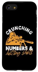 Crunching Numbers Hitting Shots Design Case for iPhone SE (2020) / 7 / 8