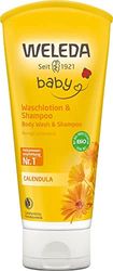 Champú y gel de baño de caléndula de WELEDA