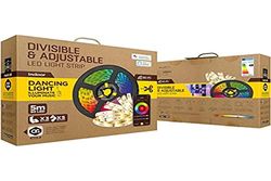 muvit iO Tira LED WiFi RGB+CCT 5m (Incluye adaptadores para Esquinas y de ensamble)
