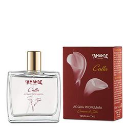 L'AMANDE Eau parfumée Calla Eau de Cologne femme No Alcool Eau Parfum et Hydrate la Peau Eau Parfum Femme