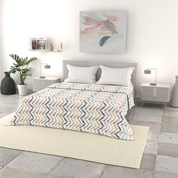 Italian Bed Linen Colcha de Verano Impreso, Basic, 250x240cm, Hippy