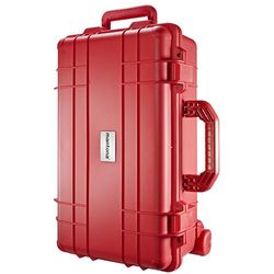 Mantona Outdoor Protective Trolley, red