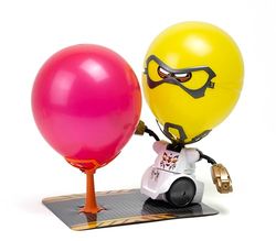 YCOO 88066 Puncher Training-Battling Robo Kombat with Balloon Bursting Fists for Single Play, for Boys and Girls Ages 5+