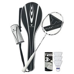 Talbot Torro Badminton Starter Set Isoforce 211, Set da Badminton Composto da 1 Racchetta in Grafite, 3 Volani, Borsa, Tutto per un Inizio Immediato