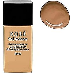 KOSE Beige Cell Radiance Illuminating Liquid Foundation 203 Deep 30ML Unisex Adulto, Único
