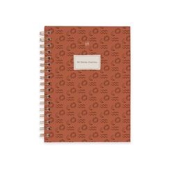 UO - Cuaderno A5 - Mi libreta Vitamina, Tapa Dura, 200 páginas, libreta Puntos, 15x22 cm, Cuaderno Regalo, papelería Bonita