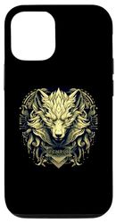 Carcasa para iPhone 14 Fenris Vikings Ragnarok Símbolo nórdico escandinavo