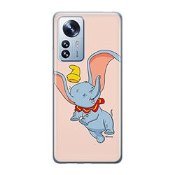 ERT GROUP mobiltelefonfodral för Xiaomi 12 PRO originalt och officiellt licensierat Disney mönster Dumbo 015 optimalt anpassad till formen på mobiltelefonen, fodral tillverkad av TPU-plast