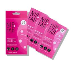Nip + Fab Salicylic Acid Fix, Cerotti per brufoli con acido salicilico, Tea Tree, Cerotti per macchie e acne, 30 pezzi