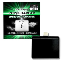USB-C Android Power Bank Fast Charging Pop Charger - Travel Essentials Phone Charger, Perfect for Power Outages & Storms, Up to 5 Hours Talk Text Time, Ideal for Traveling & Outings