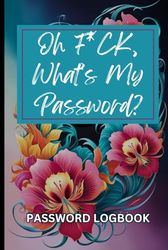 Password Keeper Logbook: Organized Notebook for Personal Information, Logins, and Usernames - A Funny Gag Gift for Men, Women, Mom, Dad, Nana, and ... Vintage Design Cover, Compact 6x9 Size Book