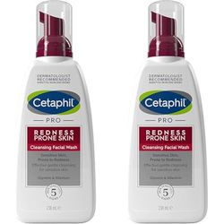 Cetaphil Face Wash, 236ml, PRO Cleansing Facial Wash, For Sensitive & Redness Prone Skin (Pack of 2)