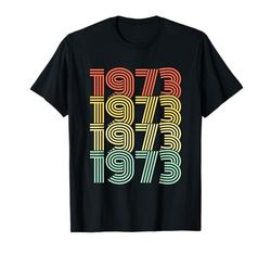 1973 Cumpleaños Vintage Regalo de cumpleaños Vintage Camiseta